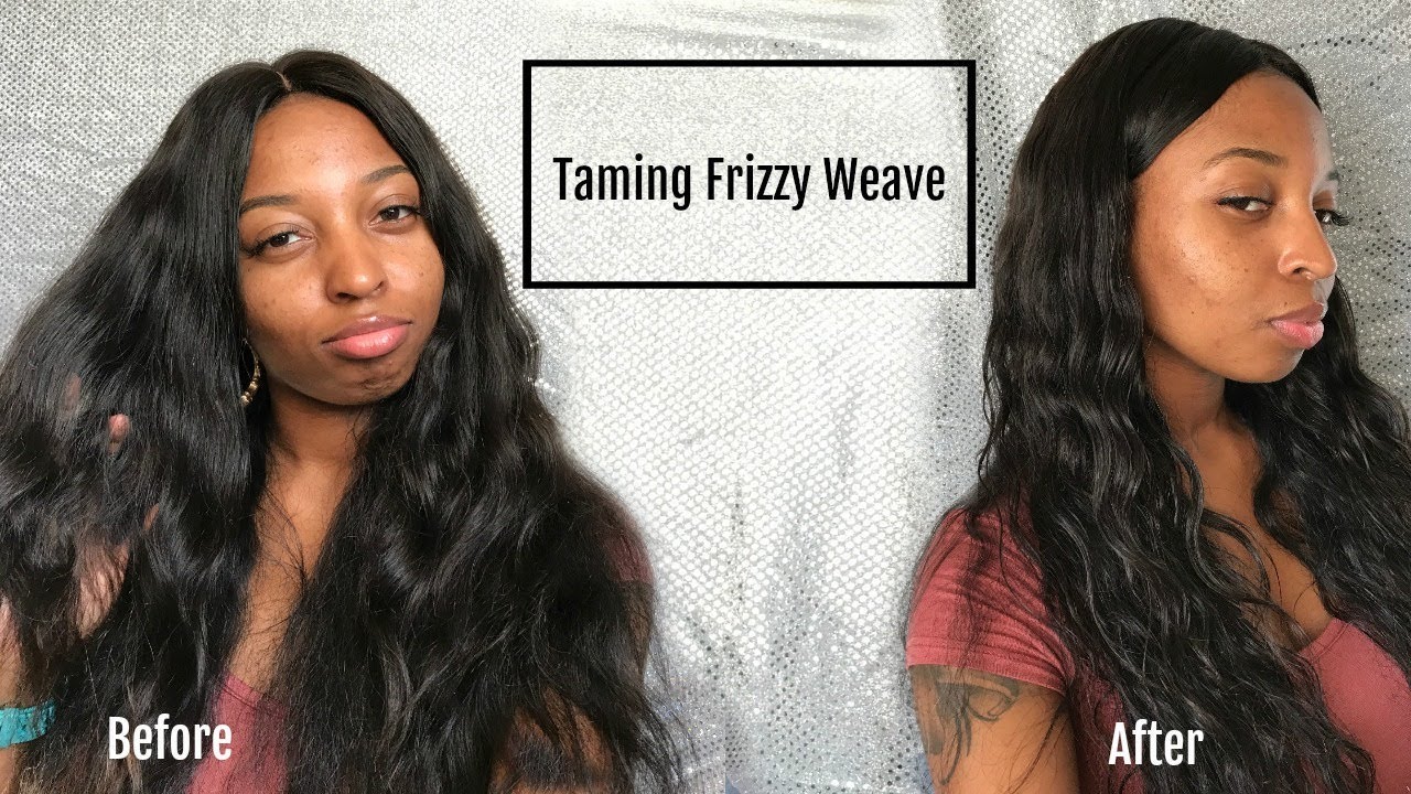 Eliminating Frizz in Weave | Wig Care
