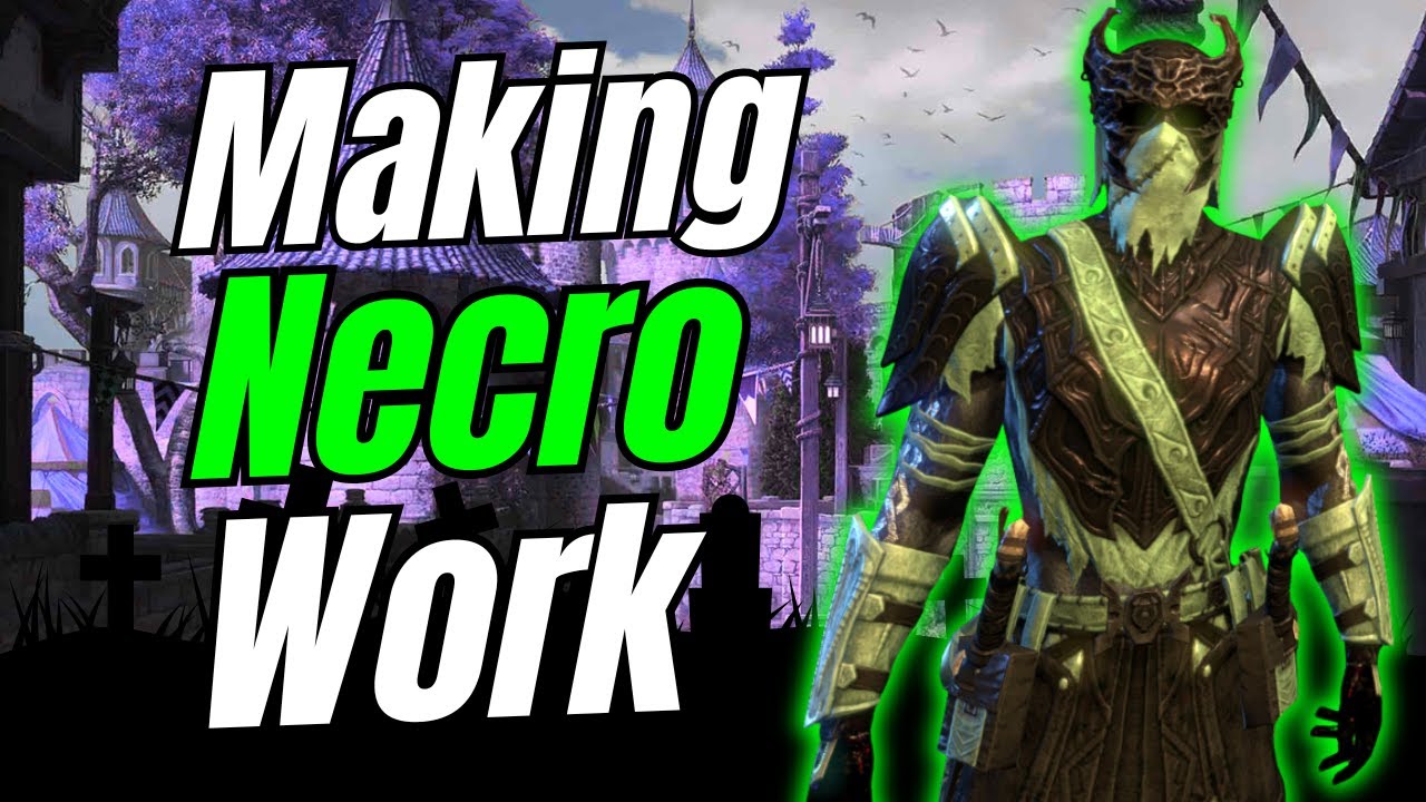 ESO PvP - Necro Going The Distance! - [Battleground Chronicles]