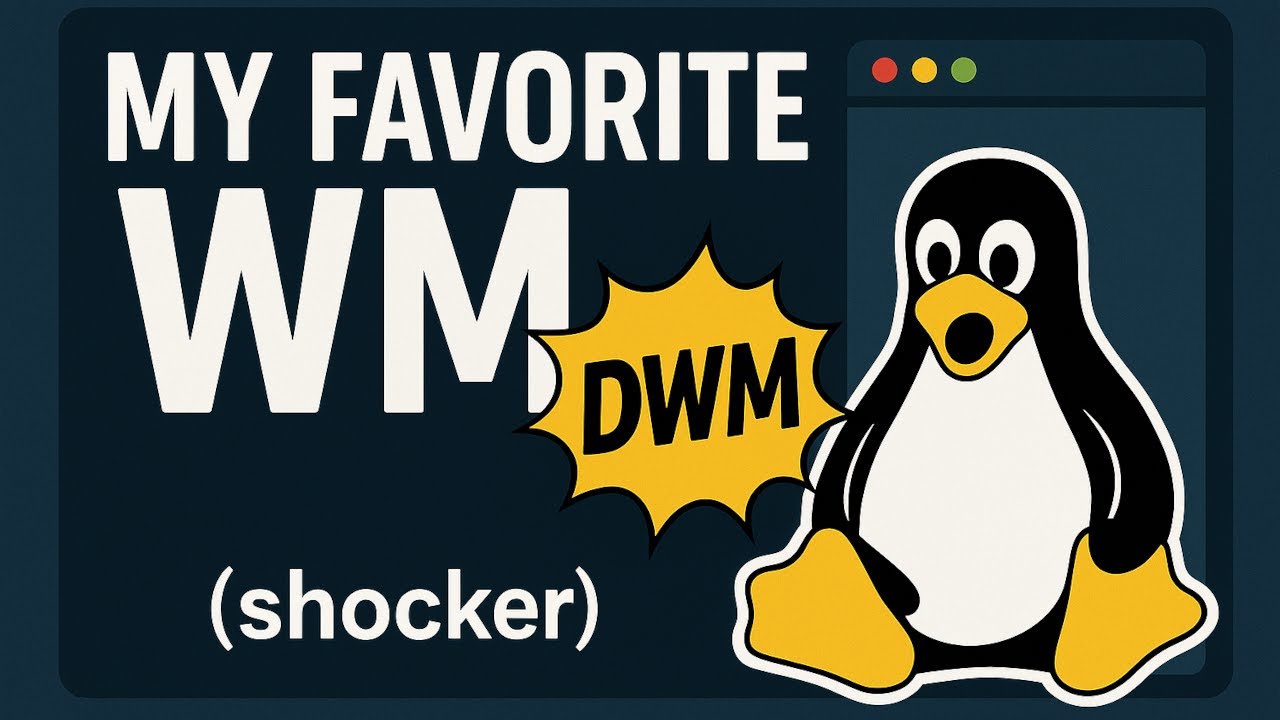 Debian 13 Trixie Minimal Install + dwm  - Yes, it's that good!!