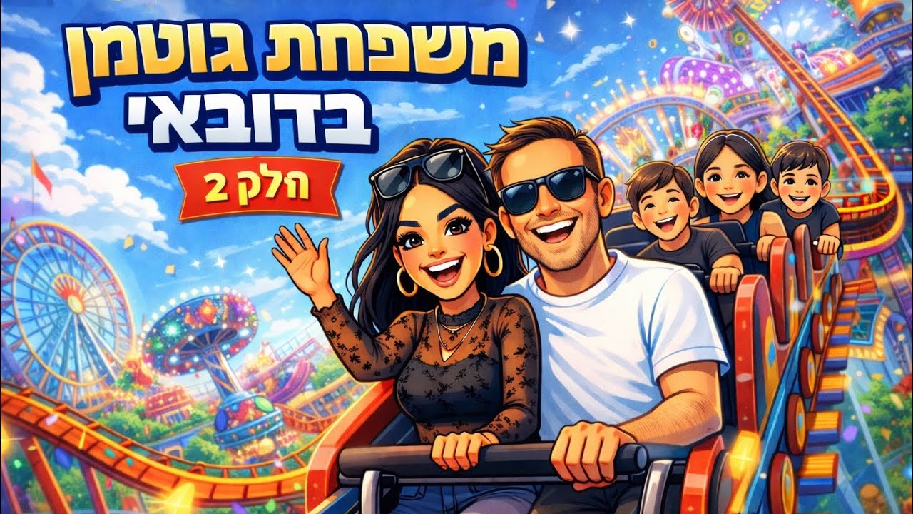 משפחת גוטמן בדובאי ✈️ חלק 2