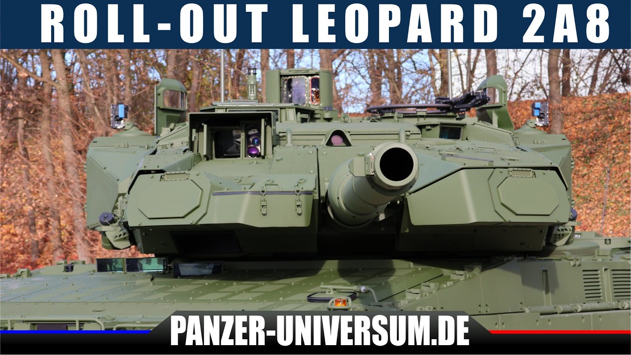 Roll-Out der ersten Leopard 2A8!