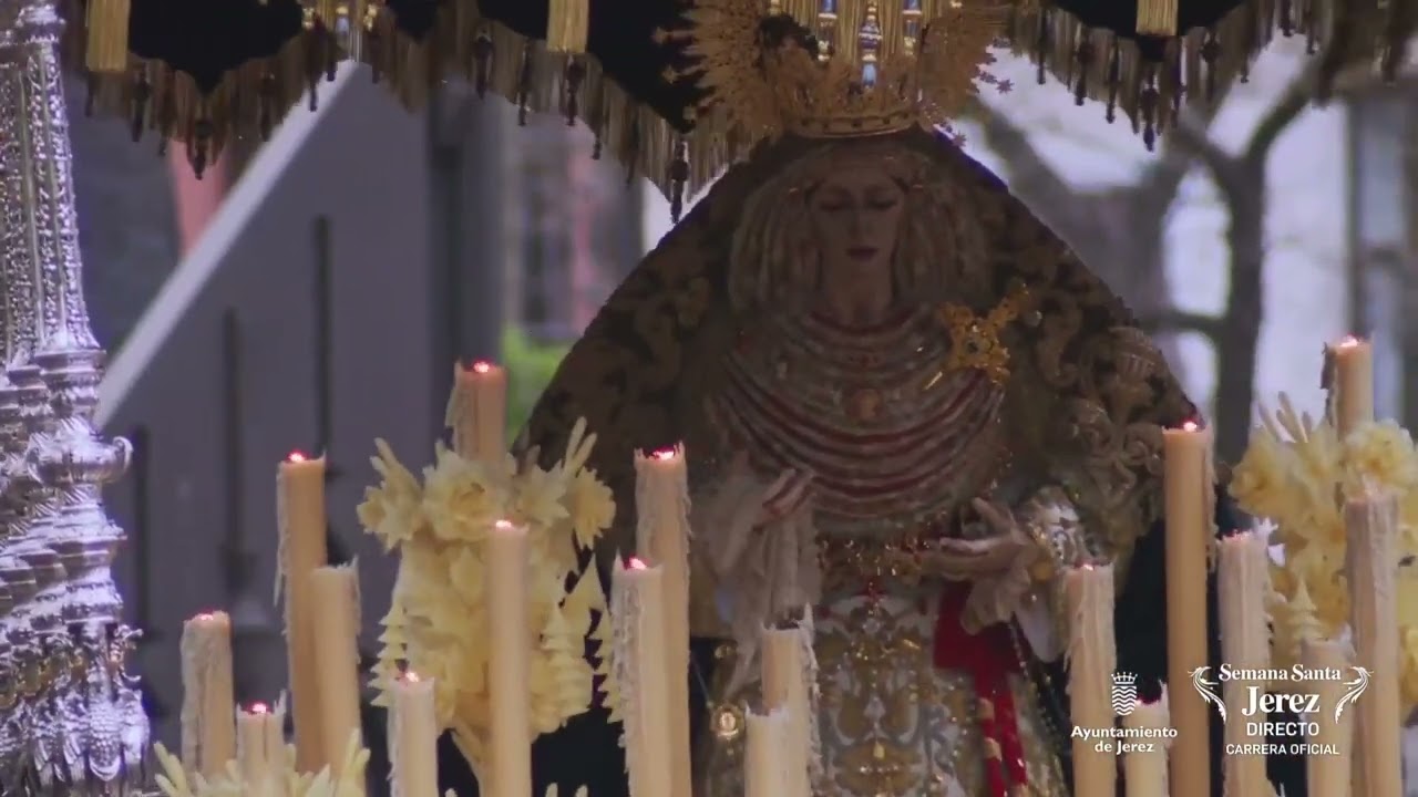Virgen de la Salud y Esperanza por Carrera Oficial Martes Santo 2023 Jerez