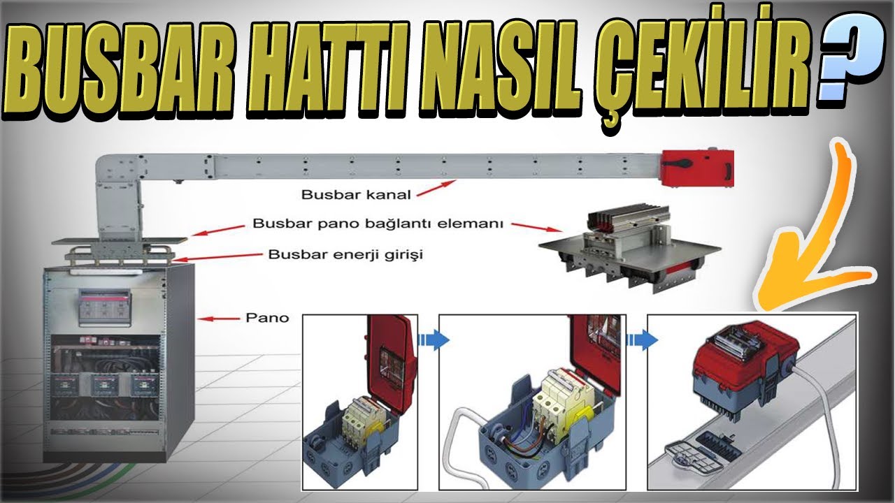 Busbar Montajı Nasıl Yapılır ?/Busbar Çıkış Kutusu Montajı/Busbar Montajı