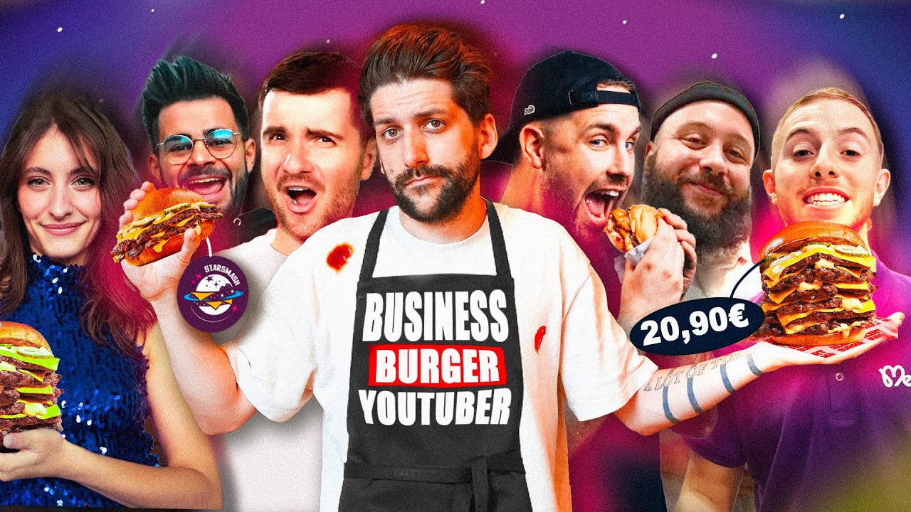 LA VÉRITÉ DERRIÈRE LE BUSINESS DES BURGERS DES YOUTUBERS (Ophenya, Amixem, Michou...)