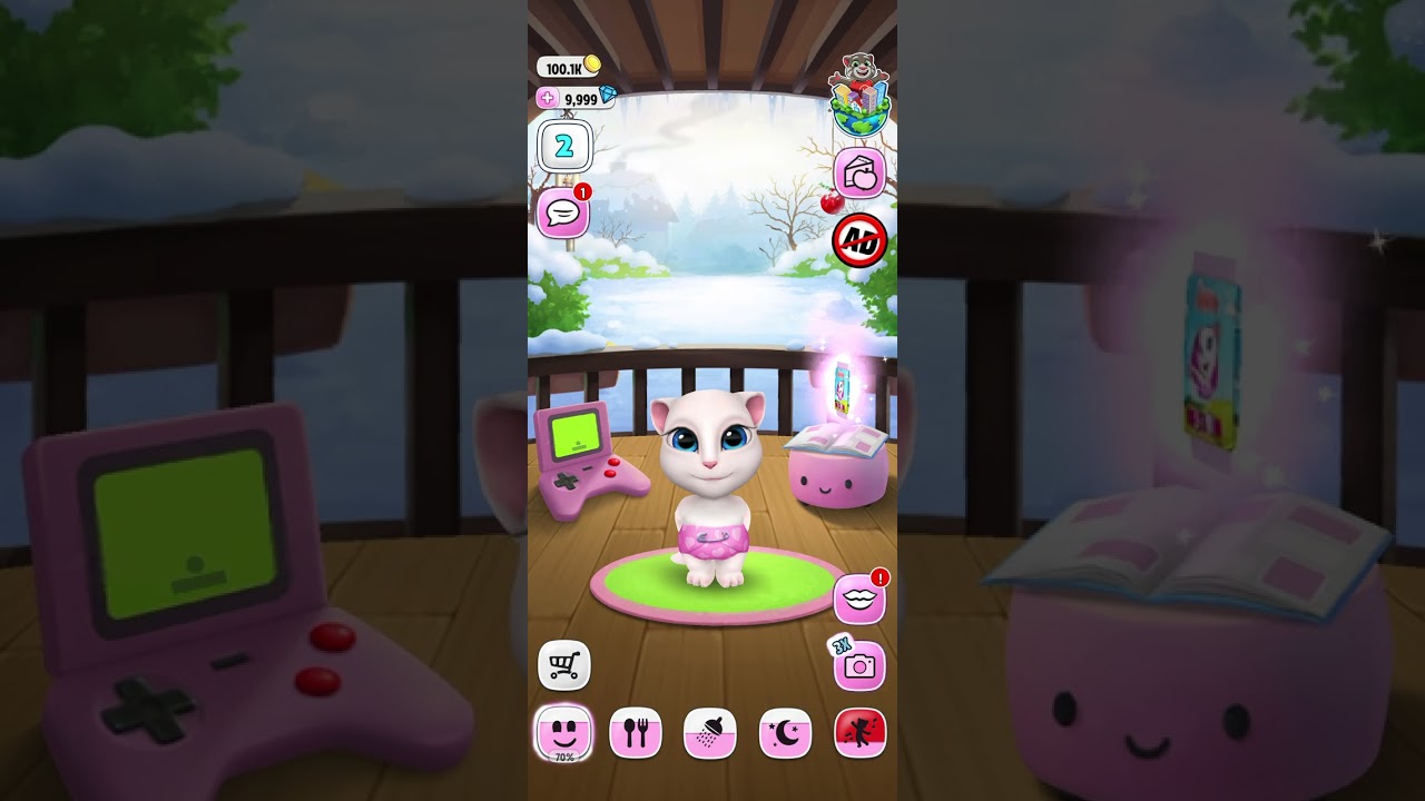 Talking Angela!