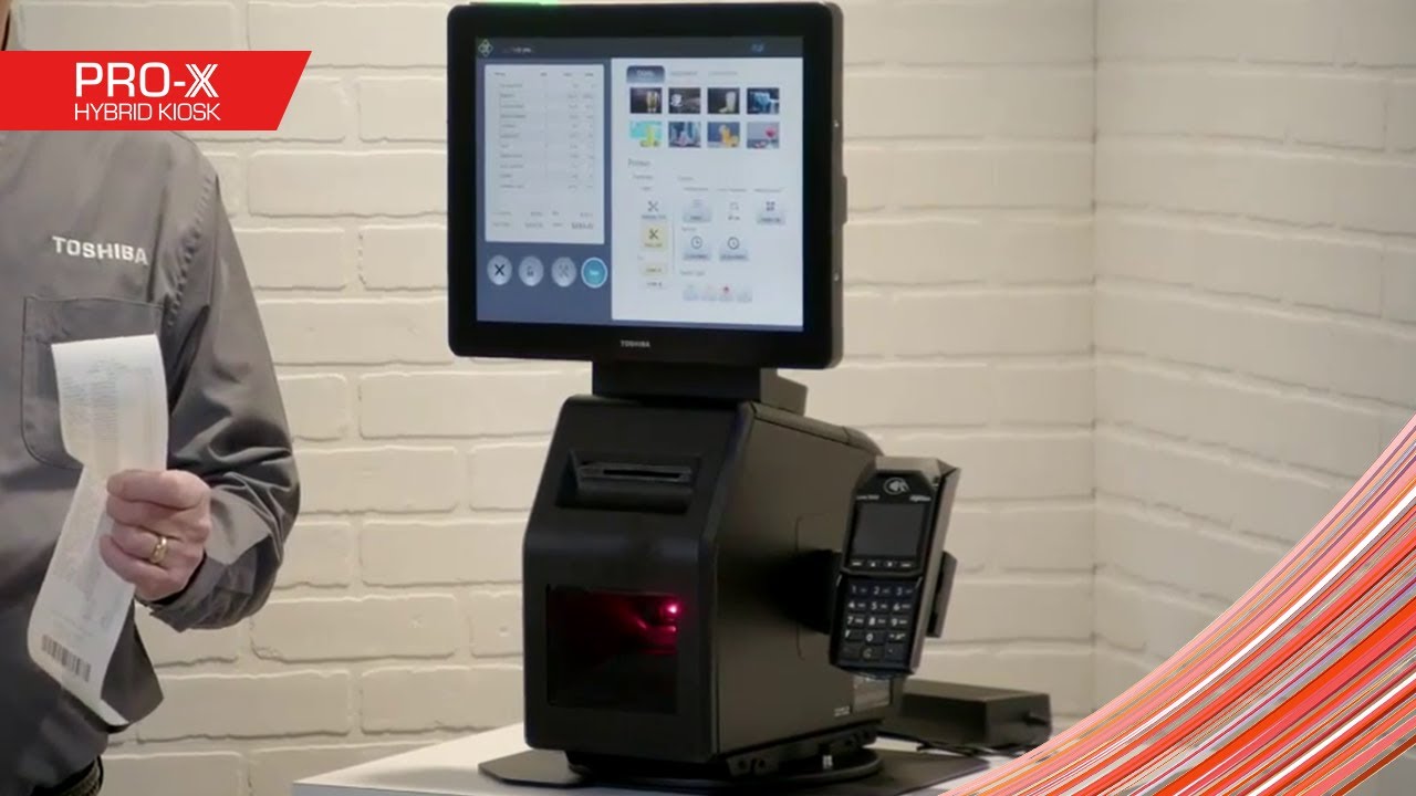 Toshiba Pro-X Hybrid Kiosk Demo