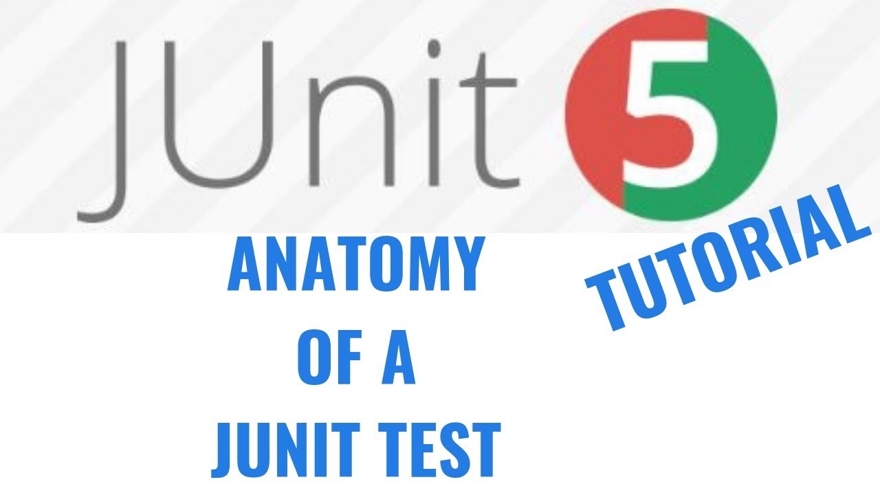 JUnit 5 Tutorial: Anatomy of a JUnit test