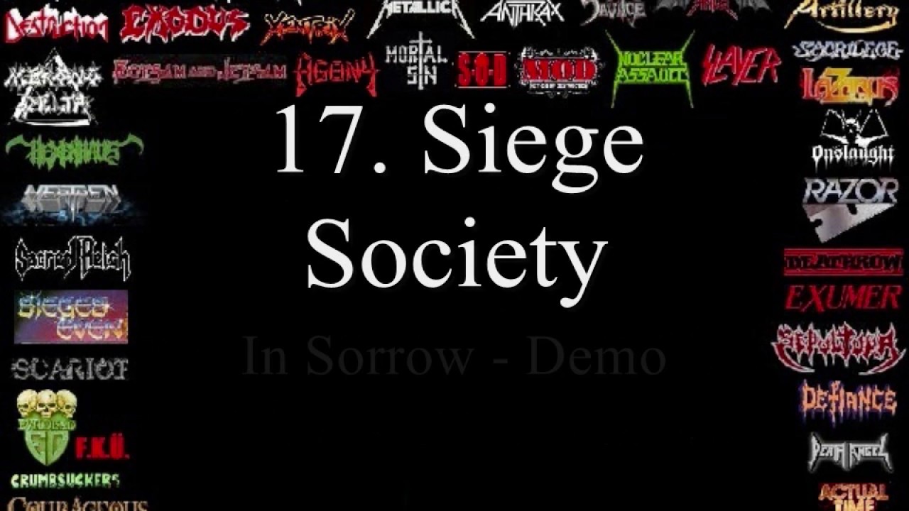 British Thrash Metal Bands Top 20