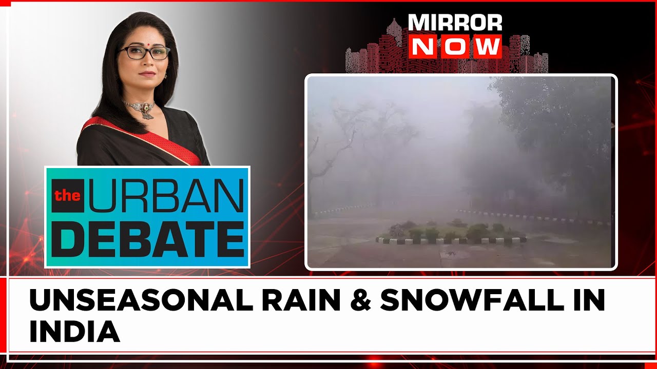 India's Extreme Weather Events | Coldest May Morning In 41 Years | The Urban Debate | Mirror Now