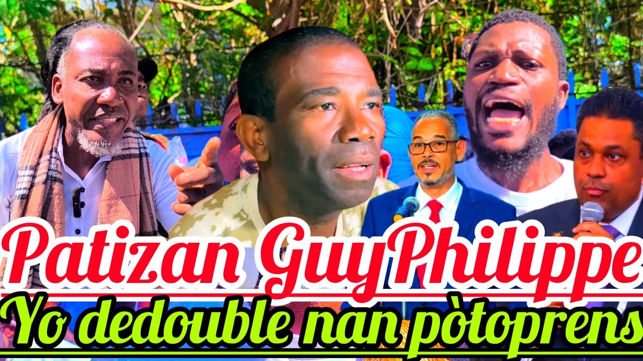 WOW😱🆘Patizan Guy Philippe yo fenk dedouble nan lari Pòtoprens e anonse revolisyon an pou 7Fevrye.