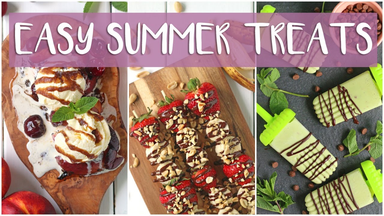 6 DIY SUMMER TREATS YOU NEED TO TRY! | Collab w/ Clean & Delicious