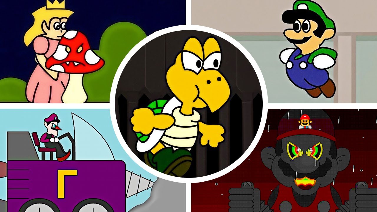 A Koopa's Revenge - All Bosses & Ending