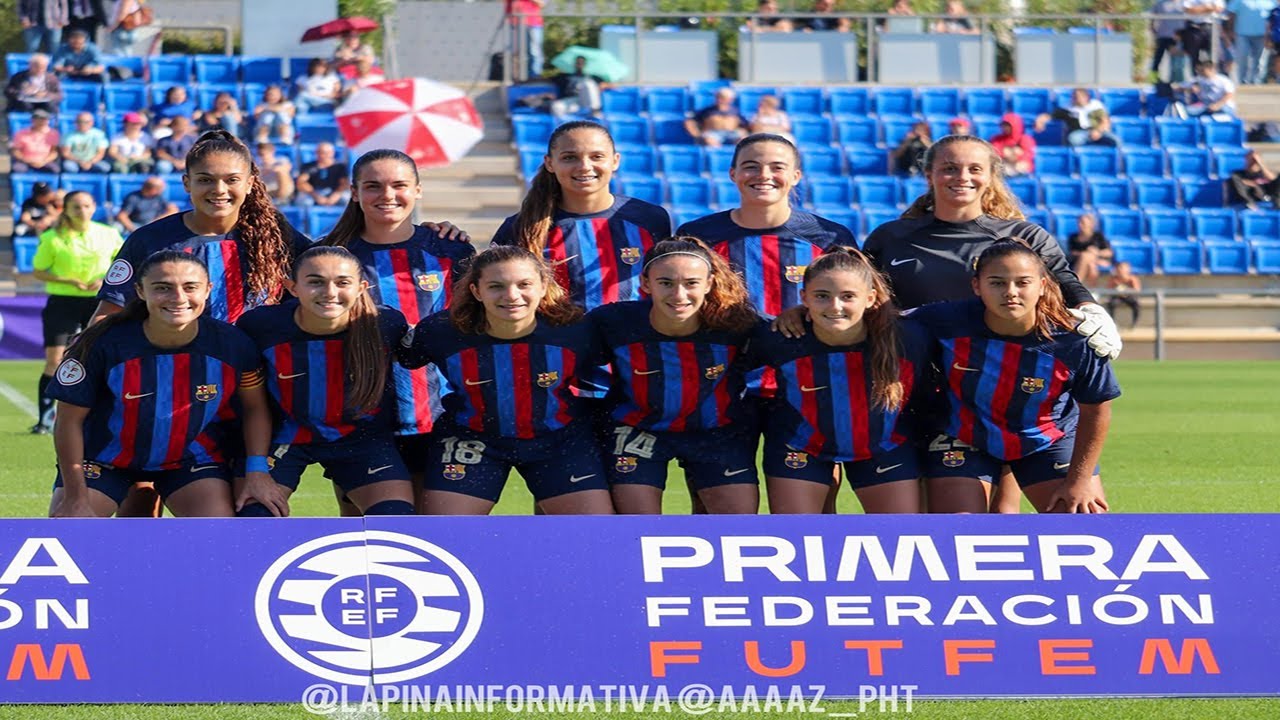 ⚽️ FULL GAME | Primera Federación (J5) | Temporada 2022/23 | FCB Femení B vs CP Cacereño