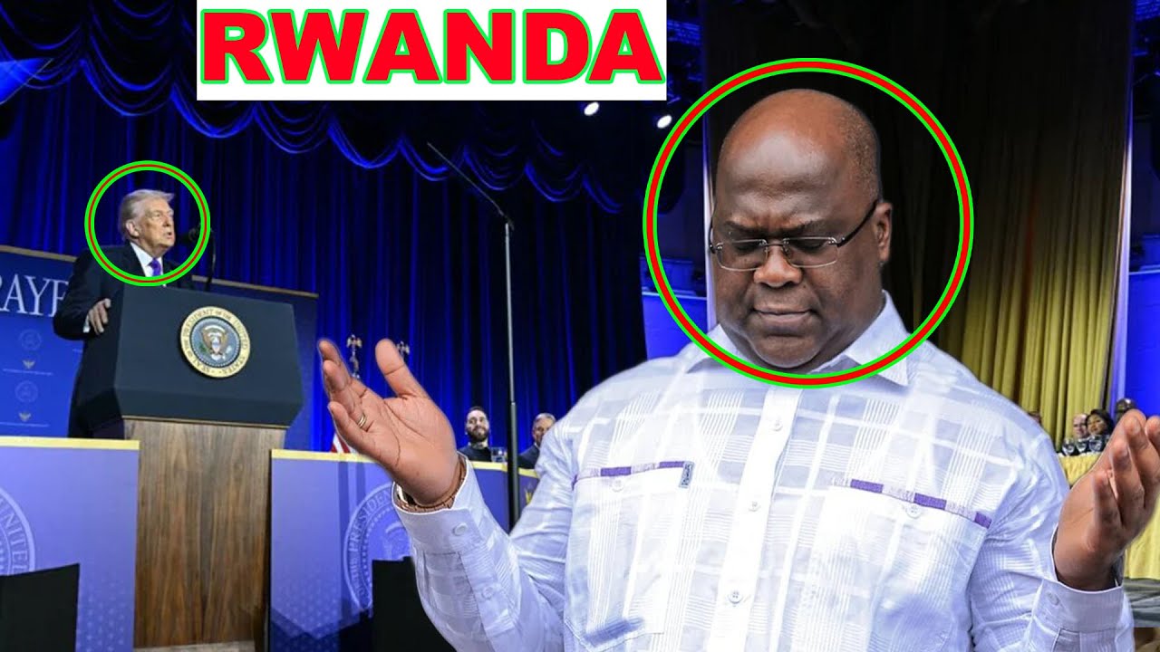 VIDEO🚨DORE UKO AMERIKA TSHISEKEDI YASENGEYE TRUMP N'ABITABIRIYE NATIONAL PRAYER BBREAKFAST!