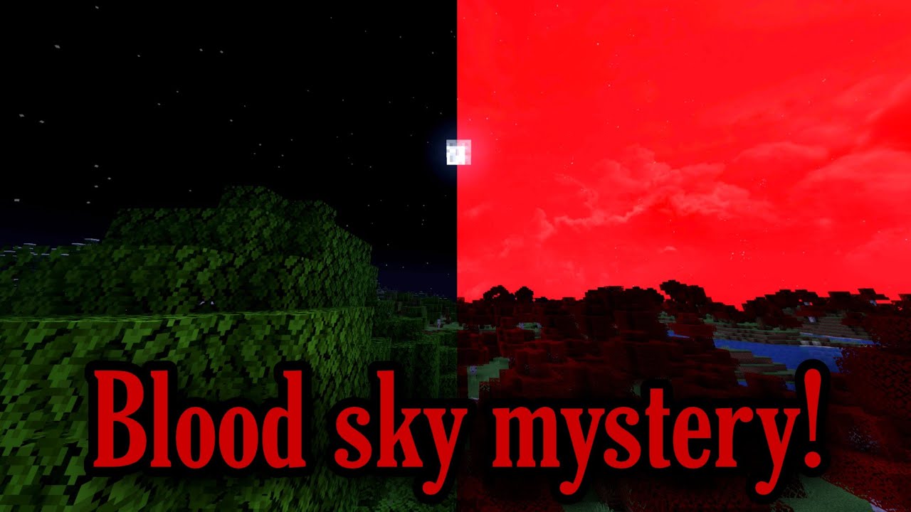 If night sky turns red, You are dead! (Minecraft Creepypasta)