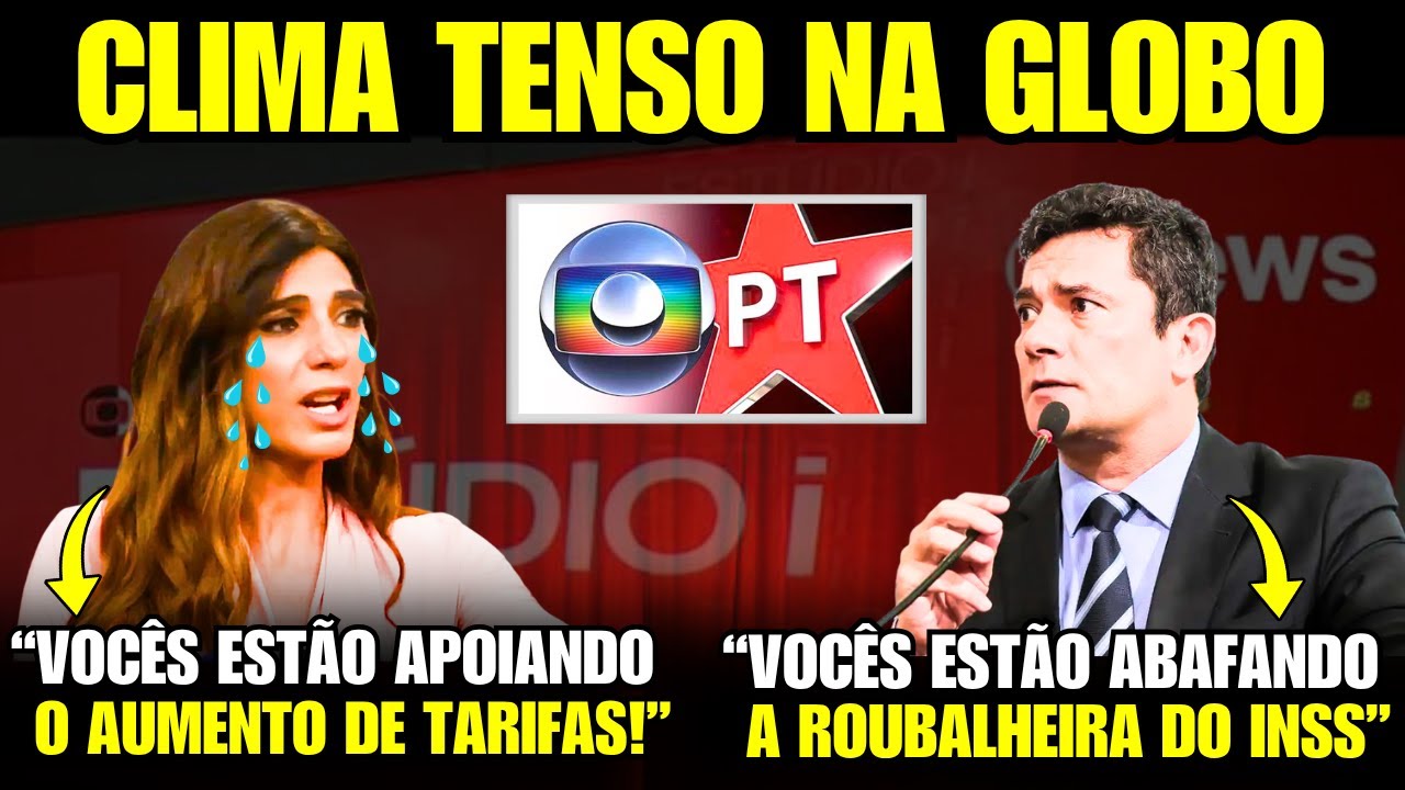 HUMILHOU! Sergio Moro desmente militante da Globo ao vivo e detona Lula e Moraes!