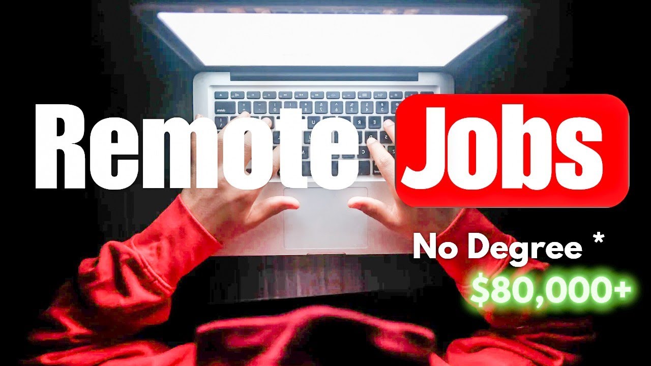 5 Types of Remote Jobs That Pay Over $80,000 a Year (No Degree Needed)