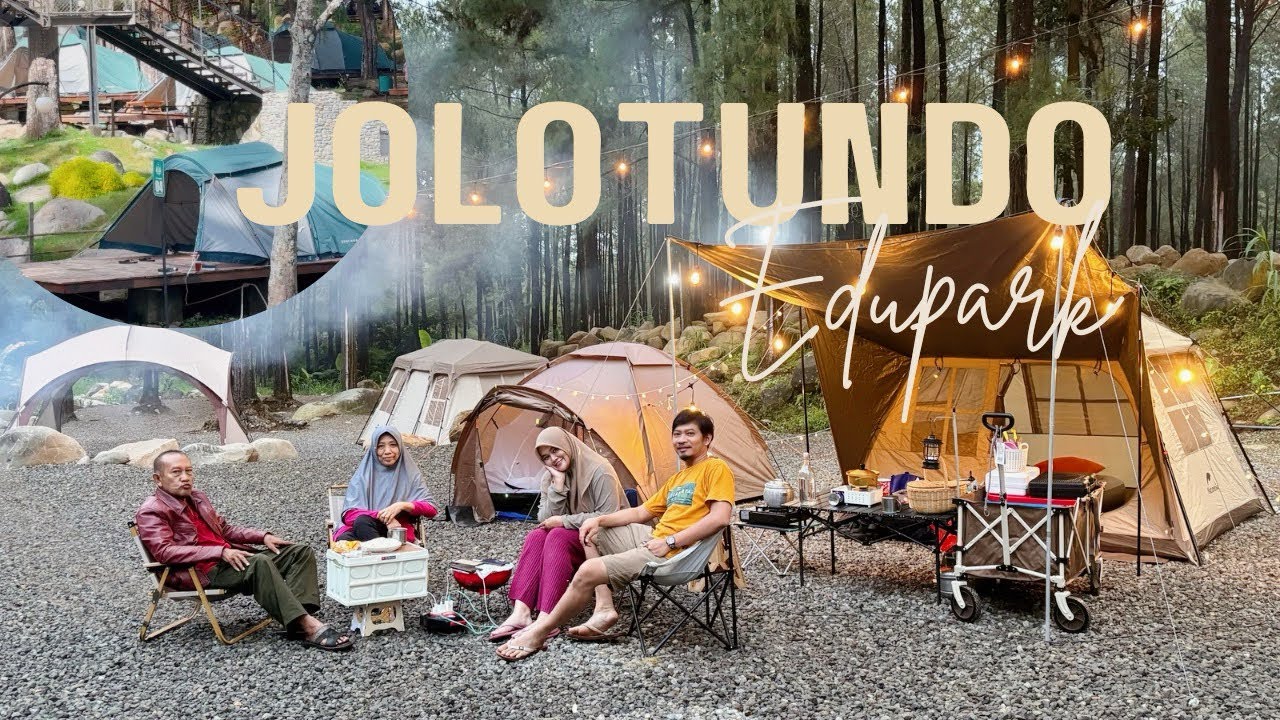 CAMPING KELUARGA DI JOLOTUNDO EDUPARK NGANJUK, TAPI KOK BEGINI? I JOLOTUNDO CAMPING GROUND