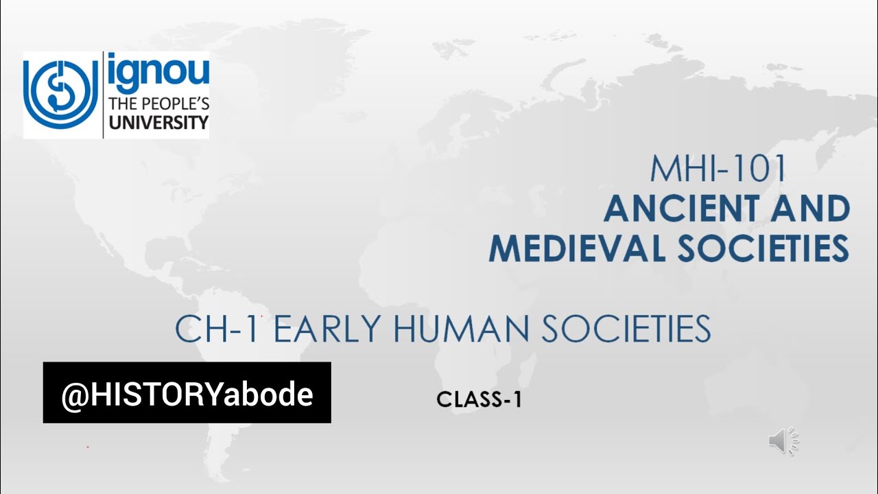 MHI-101 Class-1   #ignou #ignouclasses #exam #dec2024 #ignoumahistory #motivation #support