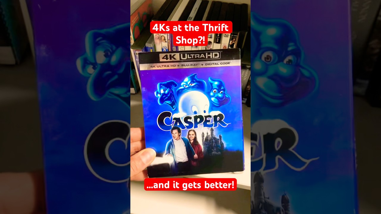 Редкие DVD Blu-Ray и 4K в поисках в комиссионных магазинах! То, что я найду в конце, вас удивит 📀 🎥