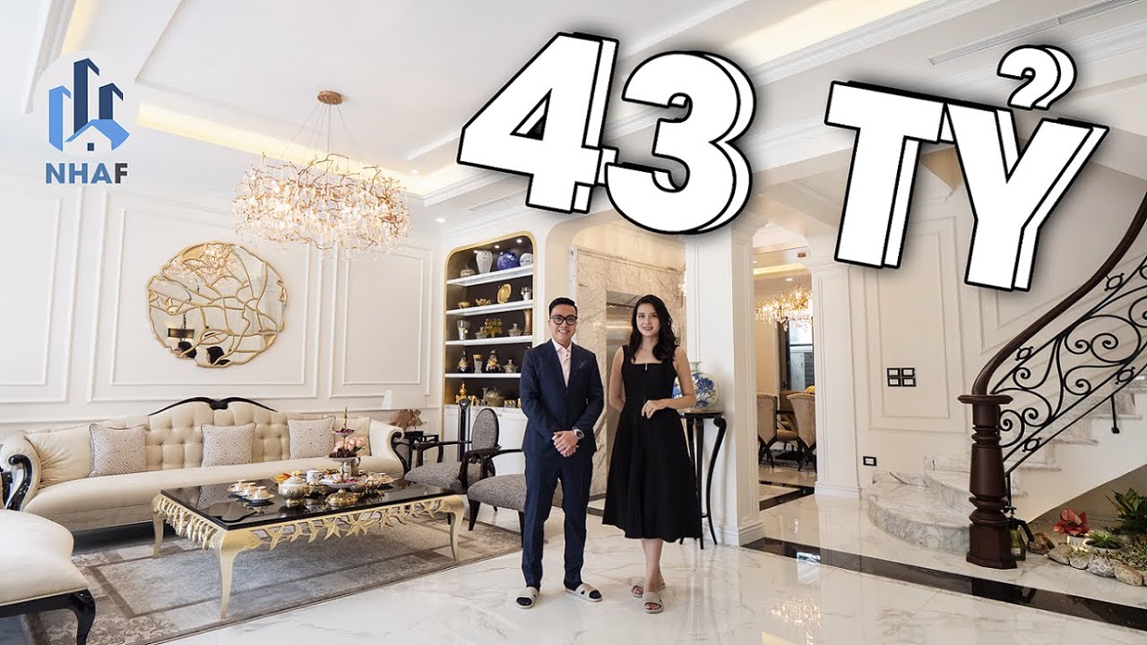43 Tỷ Có Ngay BIỆT THỰ Tân Cổ Điển 