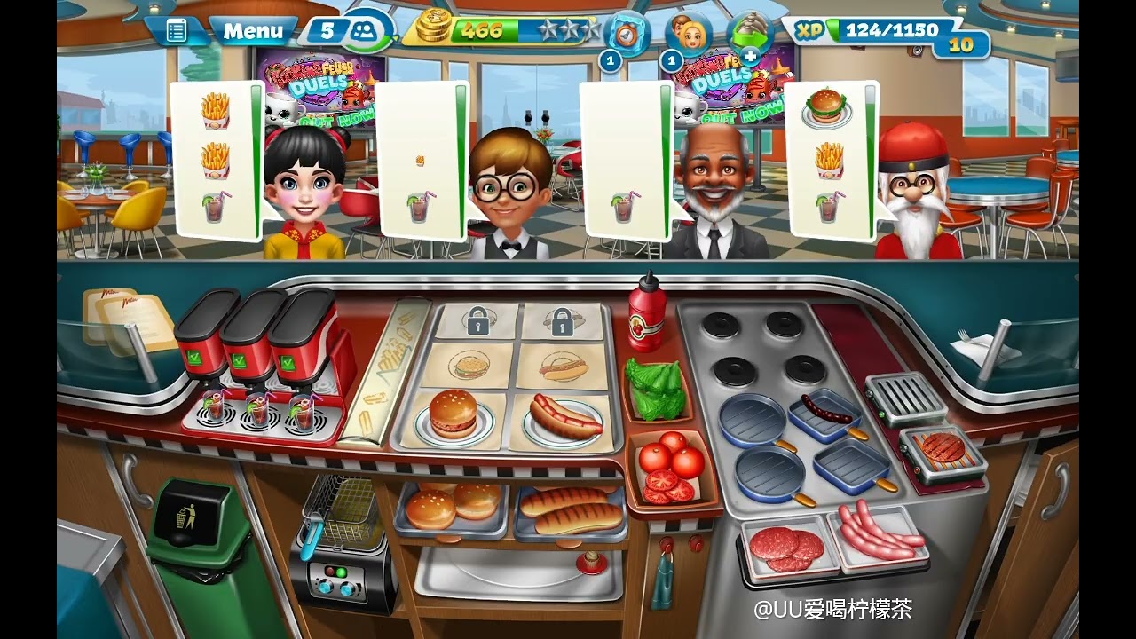 Cooking Fever ( Fast Food Court 35 )