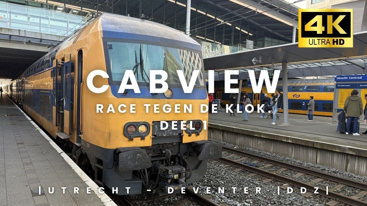 Cabinerit (4K) | DDZ | Race tegen de klok | Utrecht - Enschede (Deel 1) | Feb '26' |