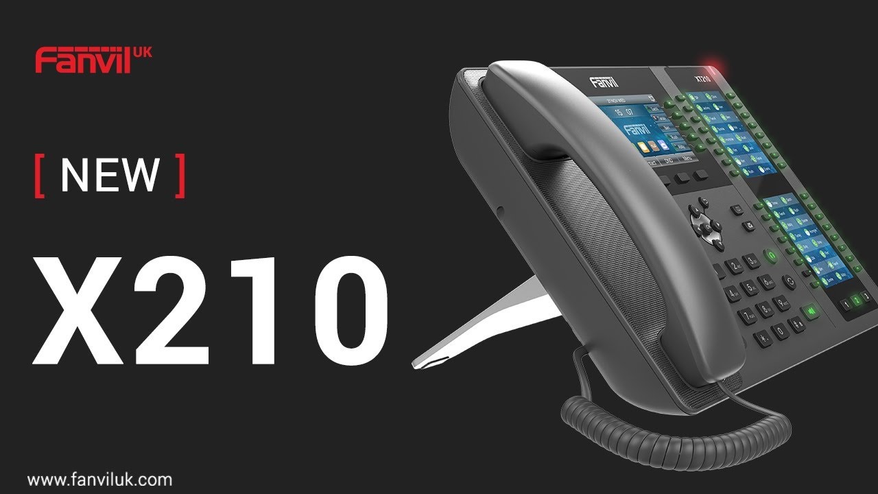 The Fanvil X210 High-End Enterprise IP Phone