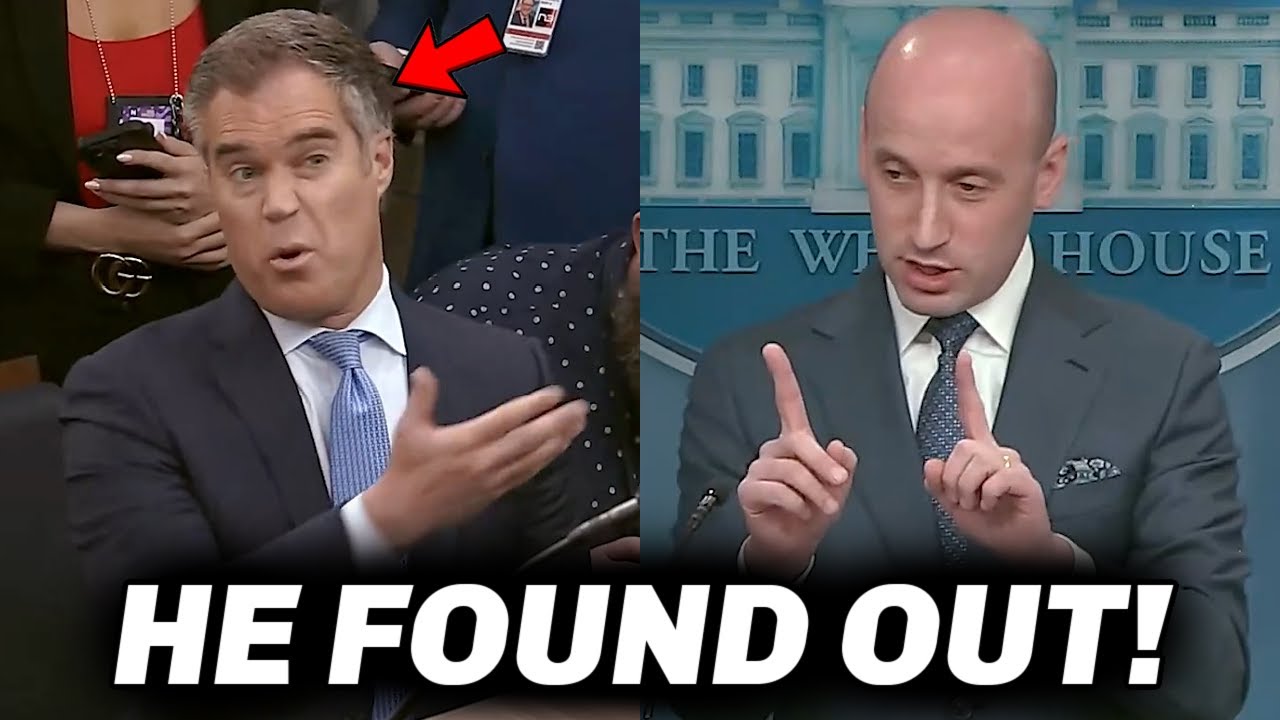 NBC Reporter HUMILIATED by Stephen Miller at White House Press Conference