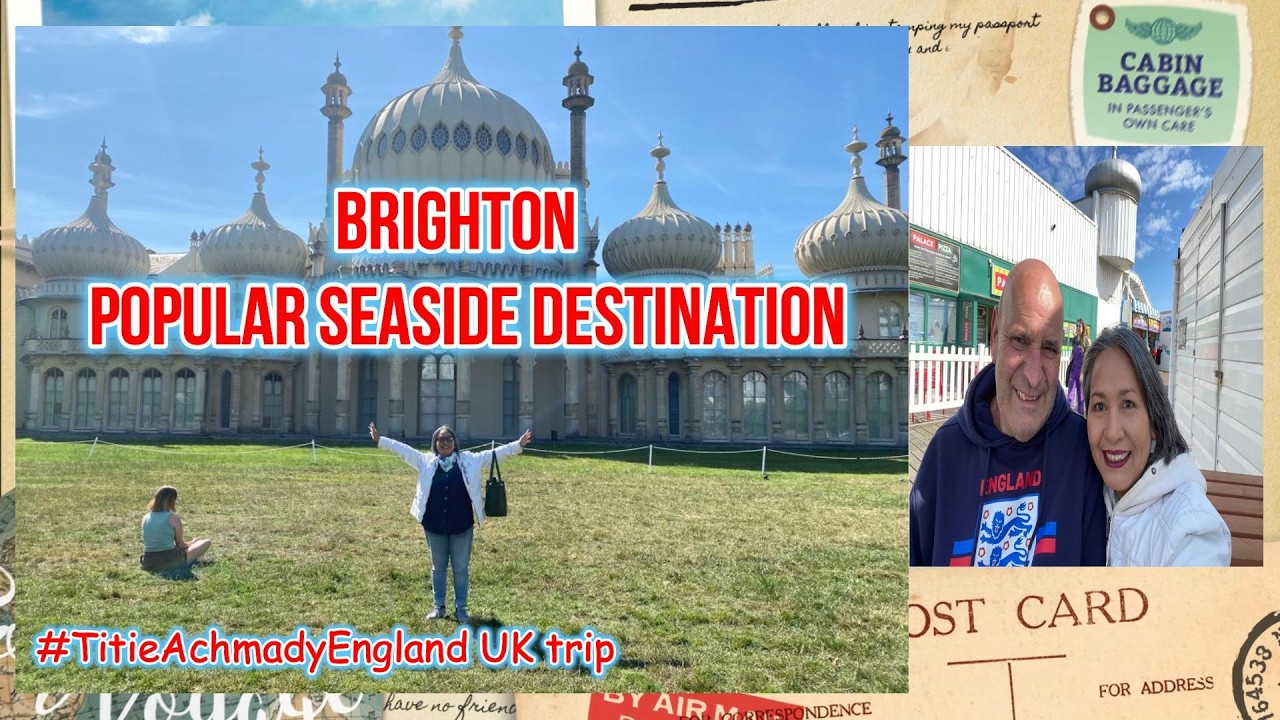 BRIGHTON POPULAR DESTINATION @TitieAchmadyEngland #youtubepartnerperks #touristdestinations #brightonuk