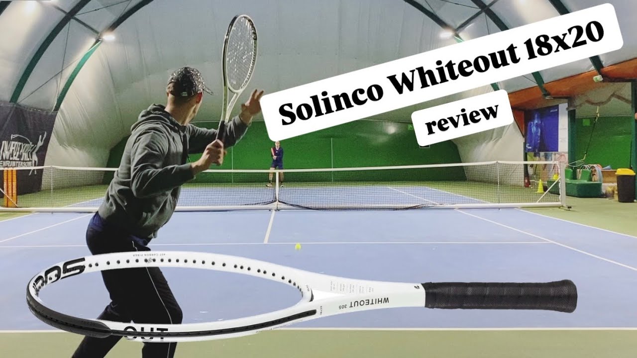 Solinco Whiteout 18x20 tennis racquet review
