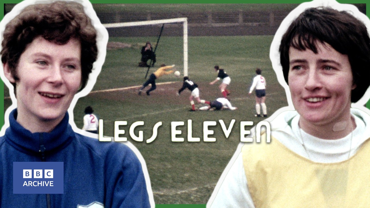 1972: ENGLAND Lionesses Vs SCOTLAND - First Official International | Women's Football | BBC Archive