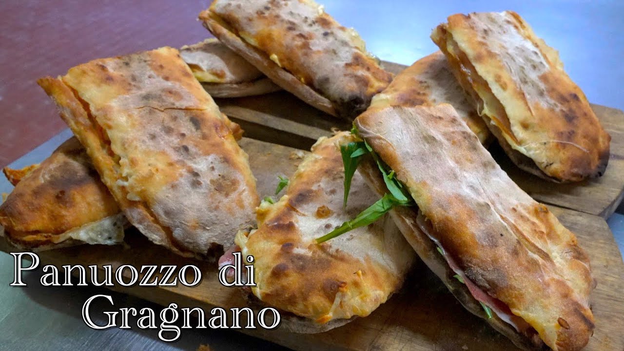 Суперхрустящий хлеб PANUOZZO! Как его приготовить! 【Panificio Malafronte of Gragnano】
