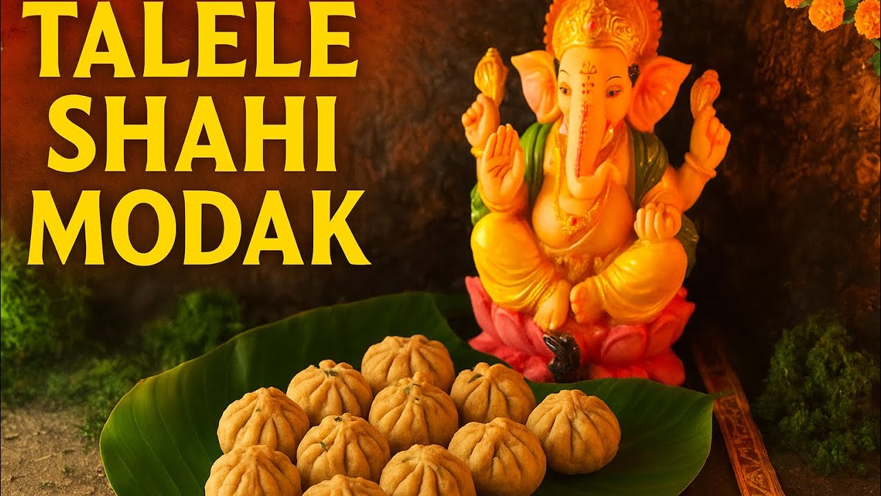 Talalele Modak Recipe | Traditional Fried Modak for Ganesh Chaturthi
