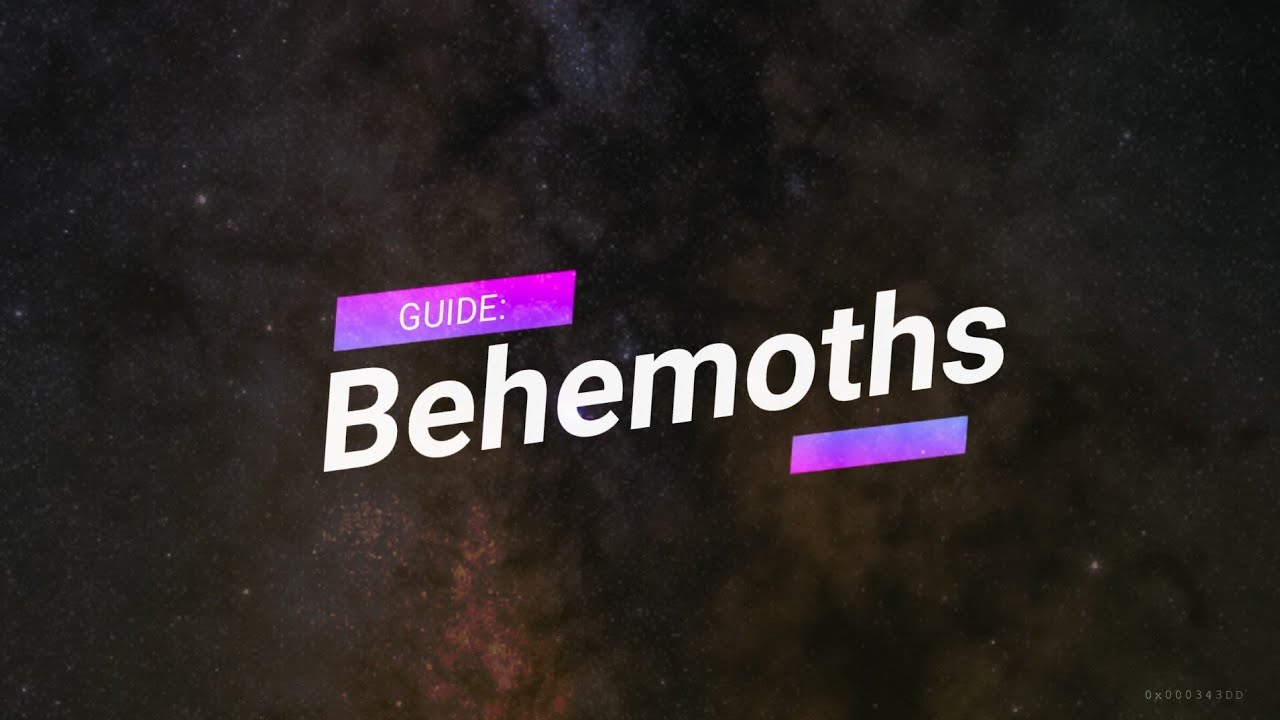 ⚡GUIDE: Entropy 2099 - BEHEMOTHS! ⚡