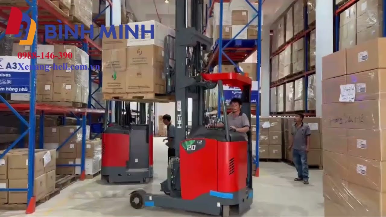Hướng Dẫn Vận Hành Các Loại Xe Nâng Điện Đứng Lái HELI