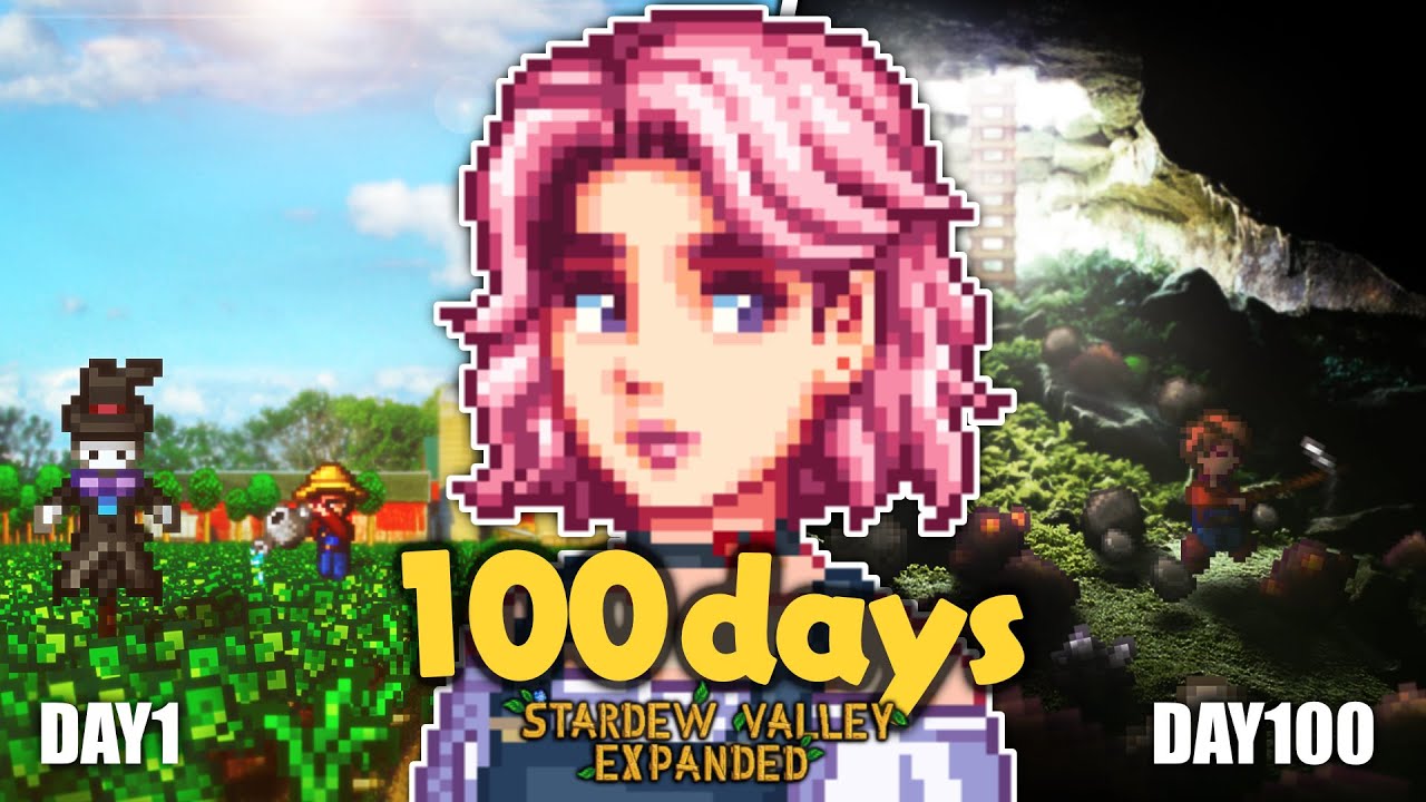 マップが5倍に広がったスタバレでの100日間は楽しすぎる【Stardew Valley Expanded /スターデューバレー/100days】