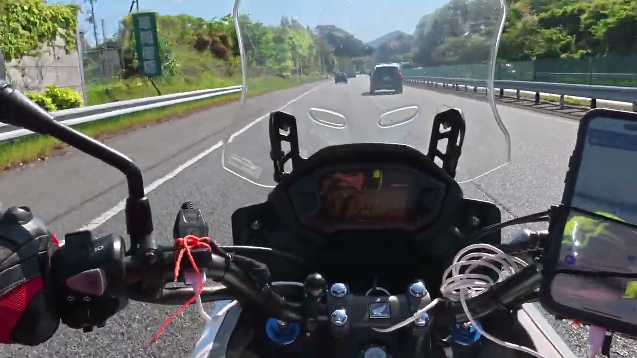 Japan Motorcycle Trip Day Four Hatsukaichi, Hiroshima  to Sasaguri, Fukuoka Uncut 4K part 5