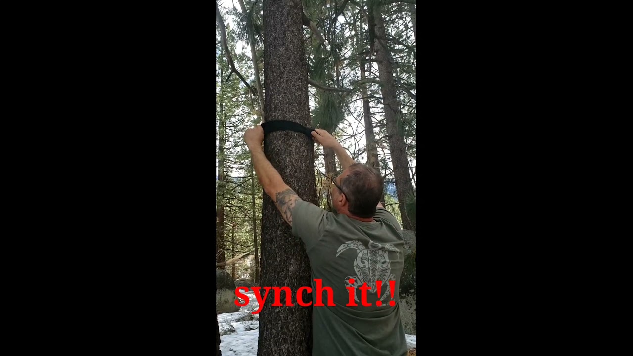 How to install your TRX to a pole or tree (horizontal or vertical)