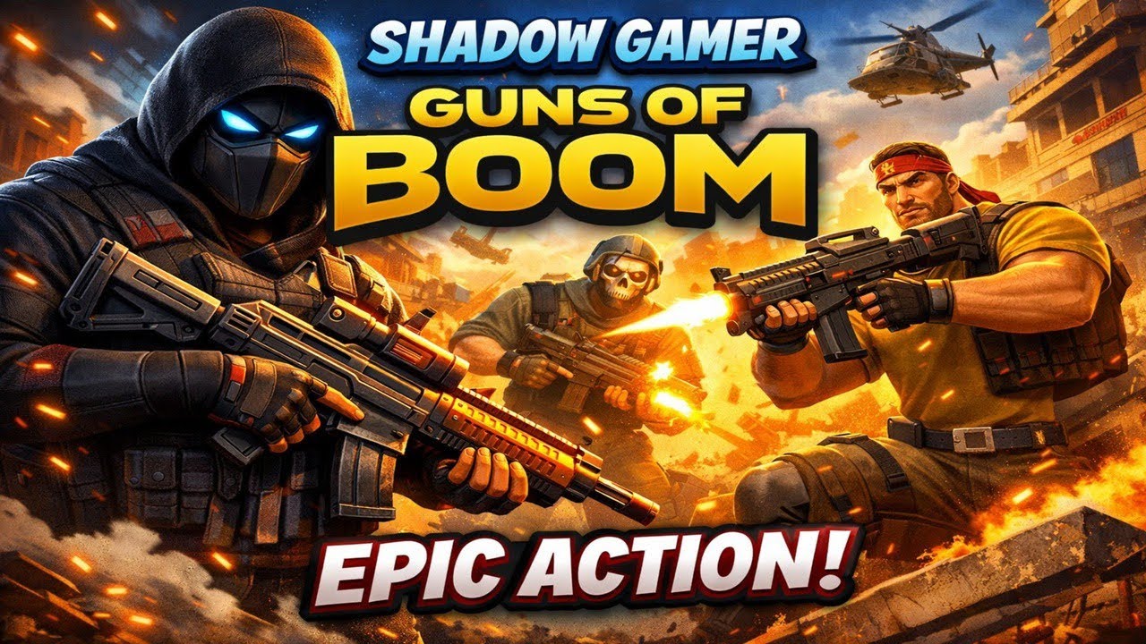 Full Match Gameplay – Guns of Boom Ranked Battle! 💥