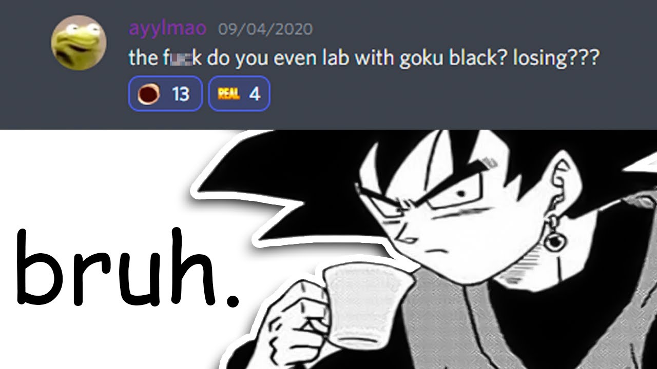 Goku Black is an HONEST Character