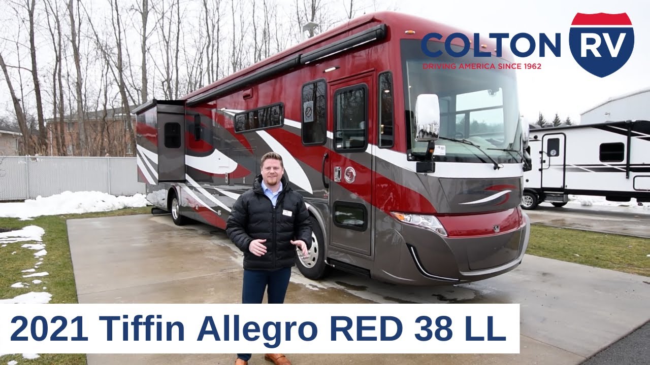 Обзор дизельного автодома Tiffin Allegro RED 38 LL класса A 2021 года