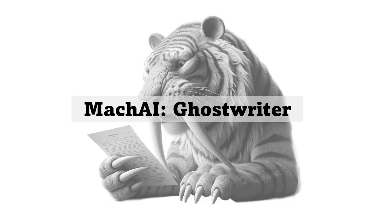 Ghostwriter | Machai