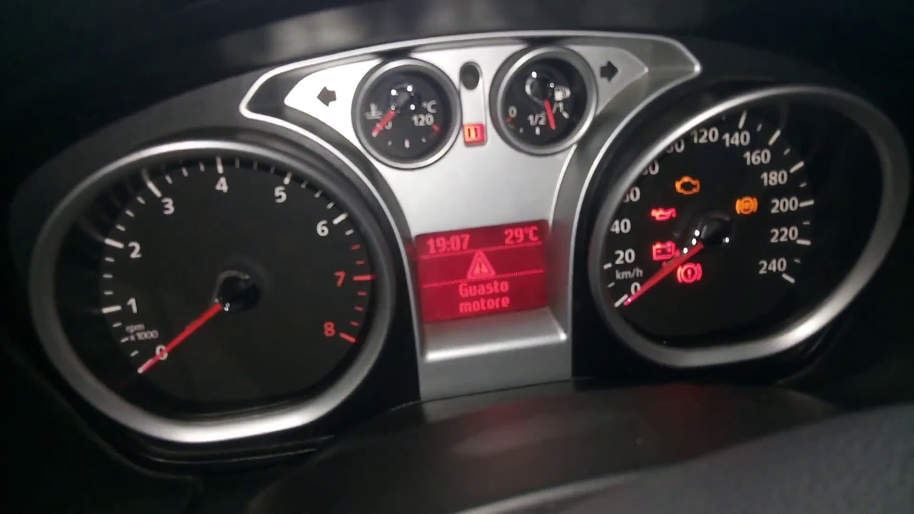 Guasto motore Ford focus 2010.