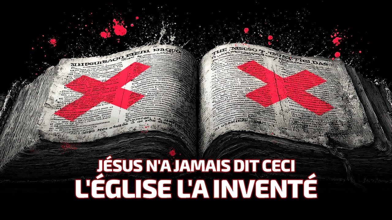 JÉSUS N'A JAMAIS DIT CECI — L'ÉGLISE L'A INVENTÉ
