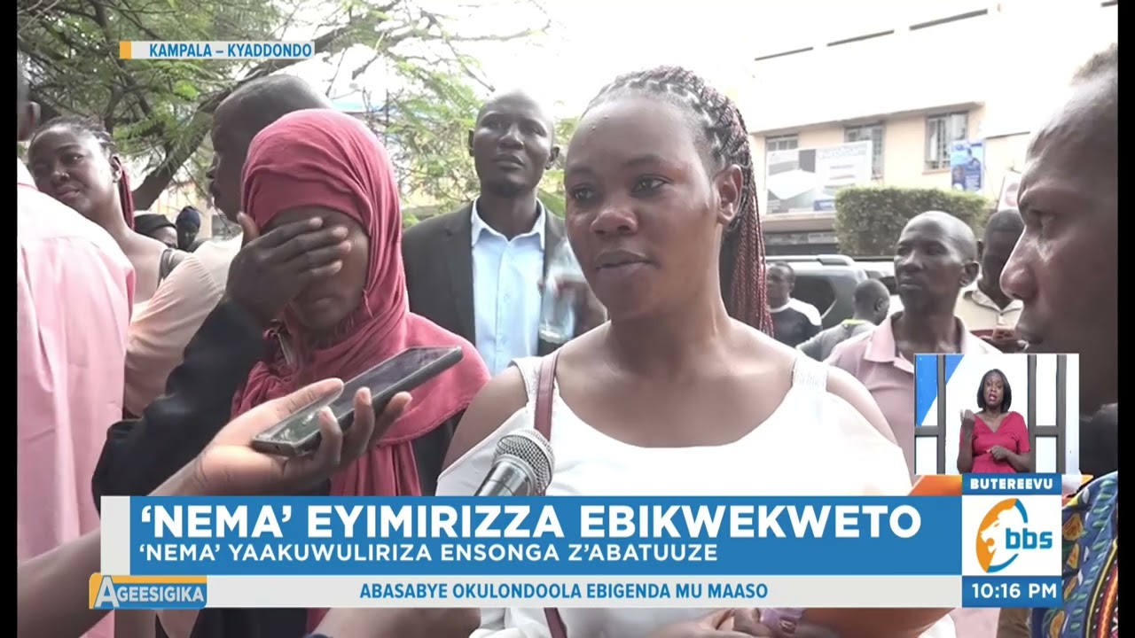 NEMA Eyimirizza Ebikwekweto By’okumenya Abantu, Lukwago N’abaasengulwa Babataddeko Akazito
