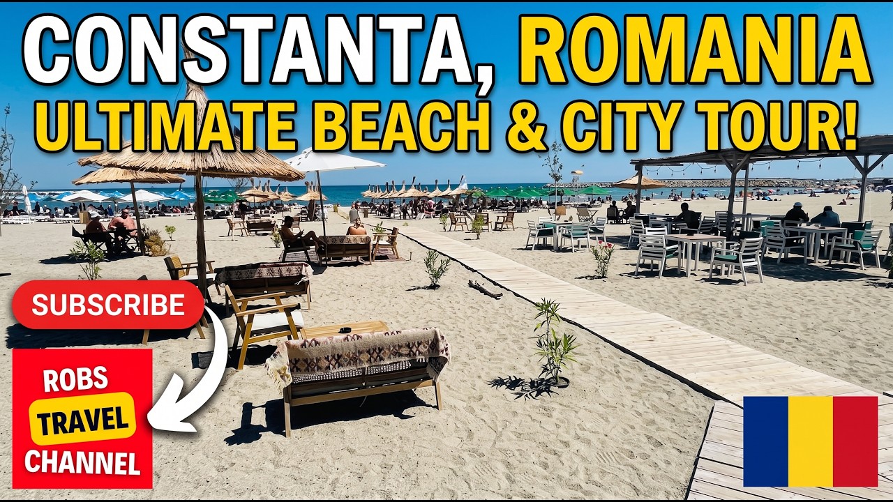 CONSTANTA Romania 🇷🇴 (City and Beaches Tour)