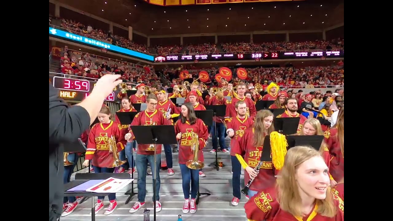 Beyoncé Medley into RAGE!!! - 2022 ISU Men's Basketball Pep Band