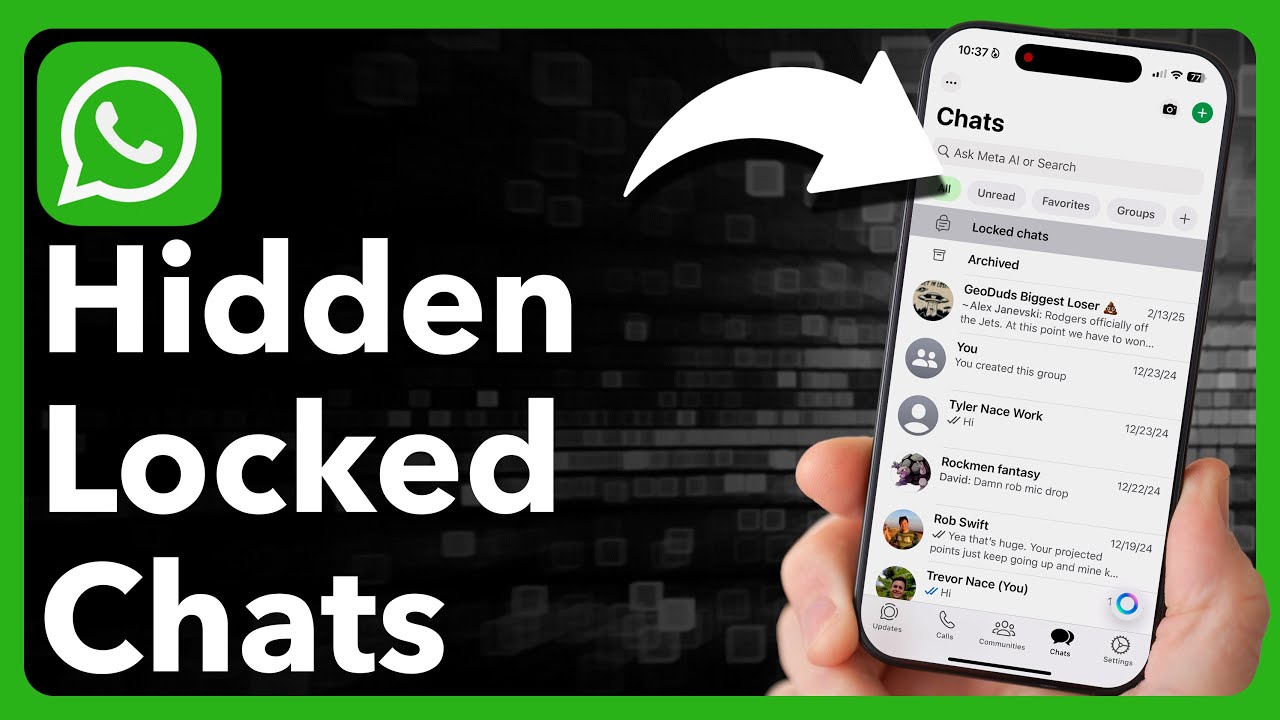 How To Find Hidden Locked Chats On WhatsApp