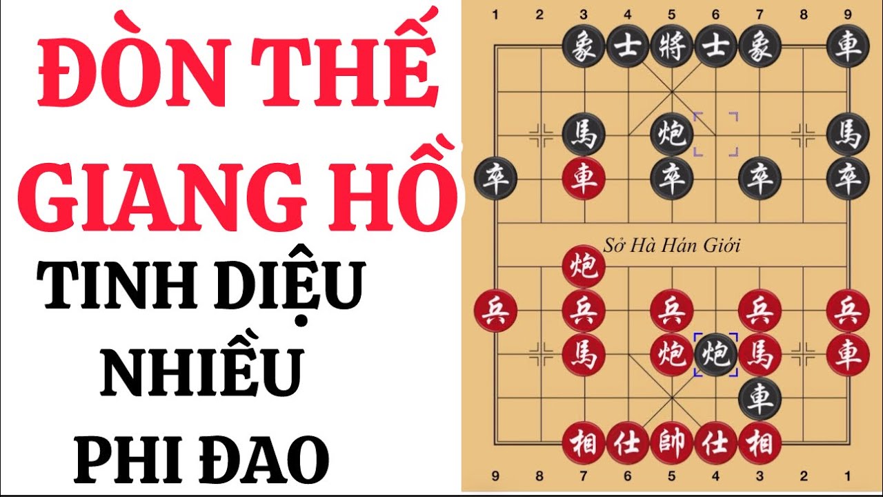 Bình Luận Cờ Tướng: Thế Trận Hay ( Pháo Đầu vs Thuận Pháo ) 